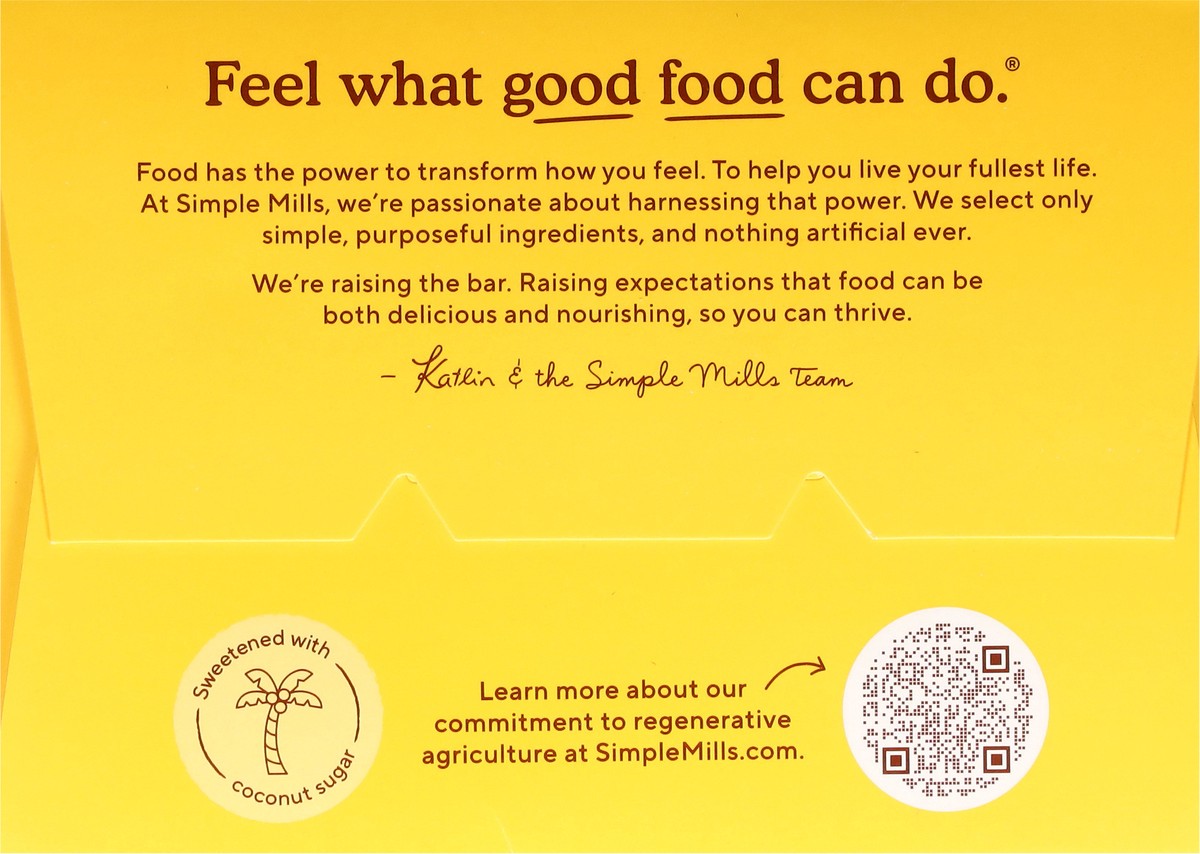 slide 4 of 15, Simple Mills Sweet Thins Honey Cinn Snack Pack, 6.5 oz