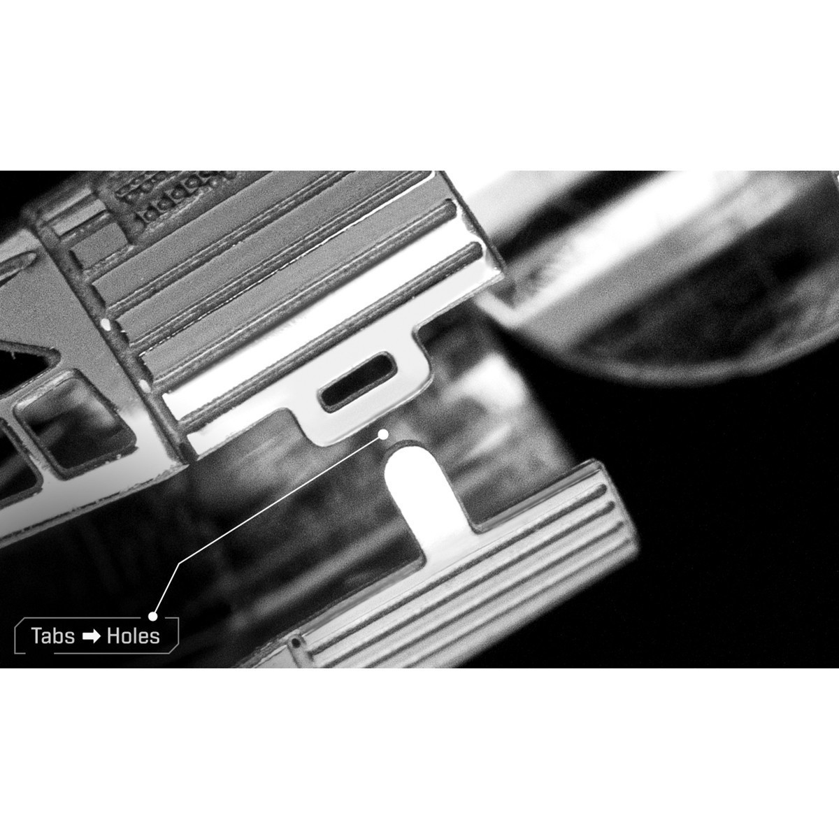 slide 7 of 13, Fascinations Metal Earth Star Wars Millennium Falcon Steel Model Kit, 2.83 in x 2.2 in x 1.81 in