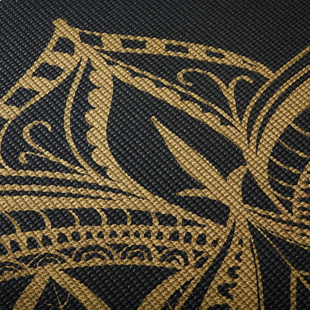 slide 2 of 6, Gaiam Bronze Medallion Yoga Mat, 6 mm