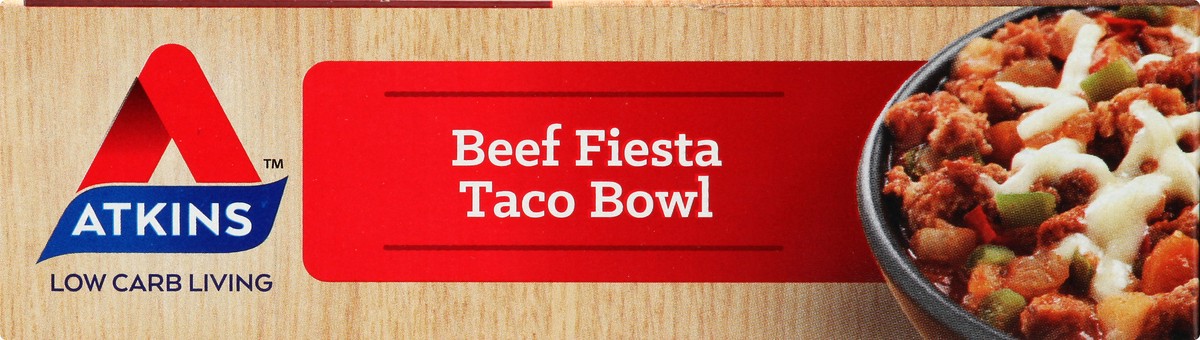 slide 6 of 13, Atkins Taco Bowl, 8.5 oz