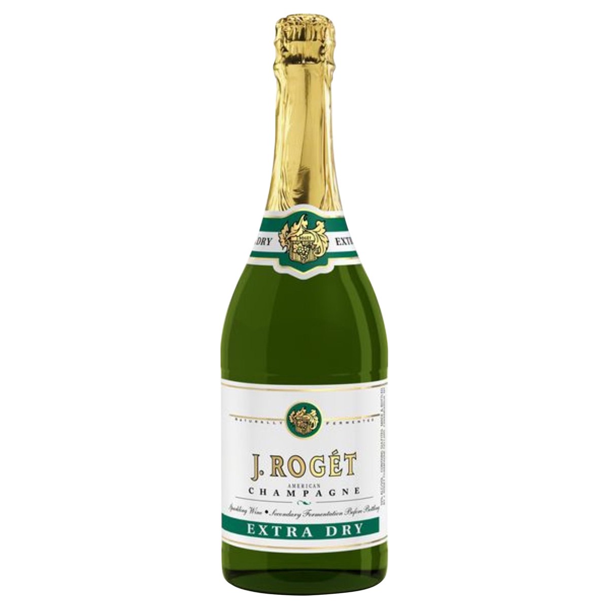 slide 1 of 3, J. Rogét American Champagne Extra Dry White Sparkling Wine, 1.5 L Bottle, 1.5 l