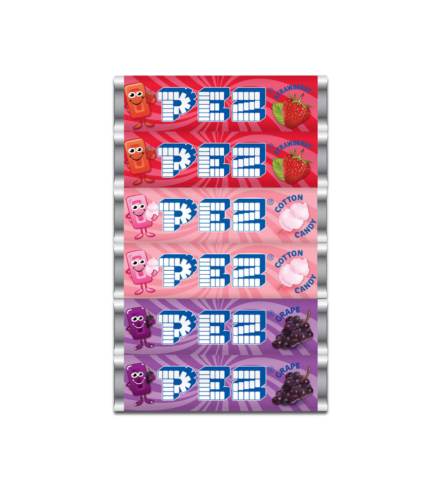 slide 1 of 1, PEZ Candy Refills, 6 ct