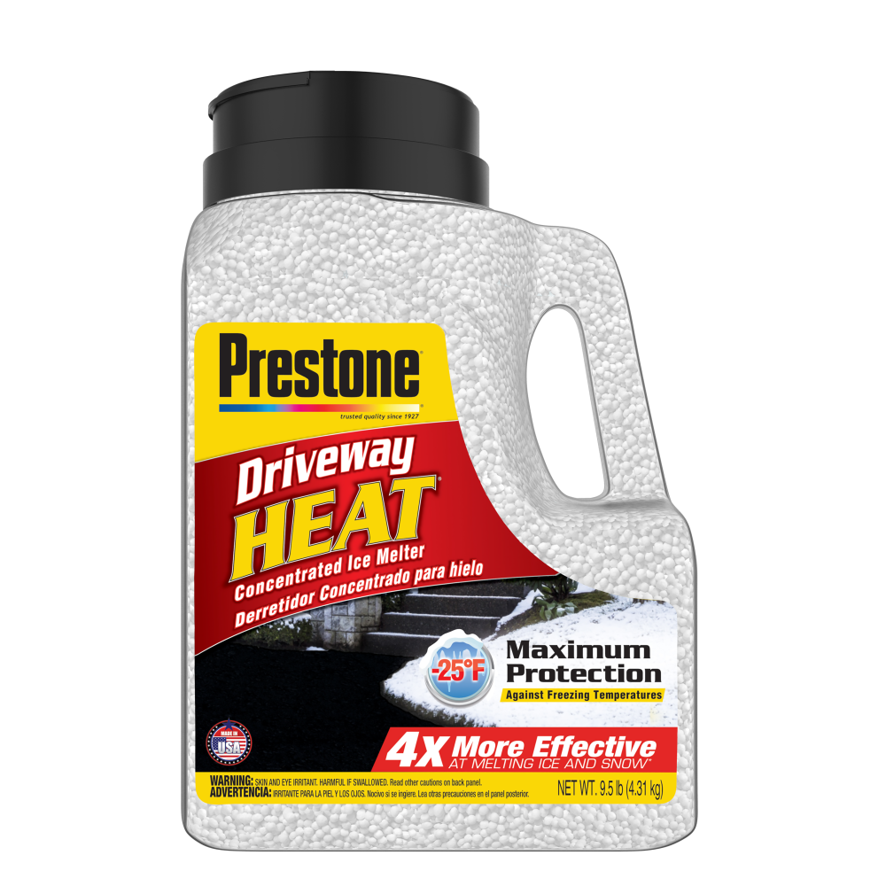 slide 2 of 2, Prestone Driveway Heat Concentrated Ice Melter, 9.5 lb