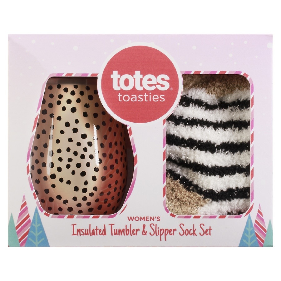 slide 1 of 1, totes Wine Tumbler With Sock, 1 ct