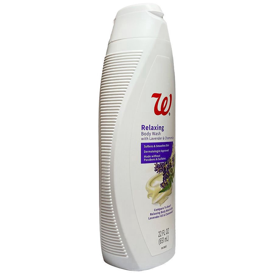 slide 3 of 4, Walgreens Relaxing Body Wash With Lavender & Chamomile Lavender & Chamomile, 22 fl oz