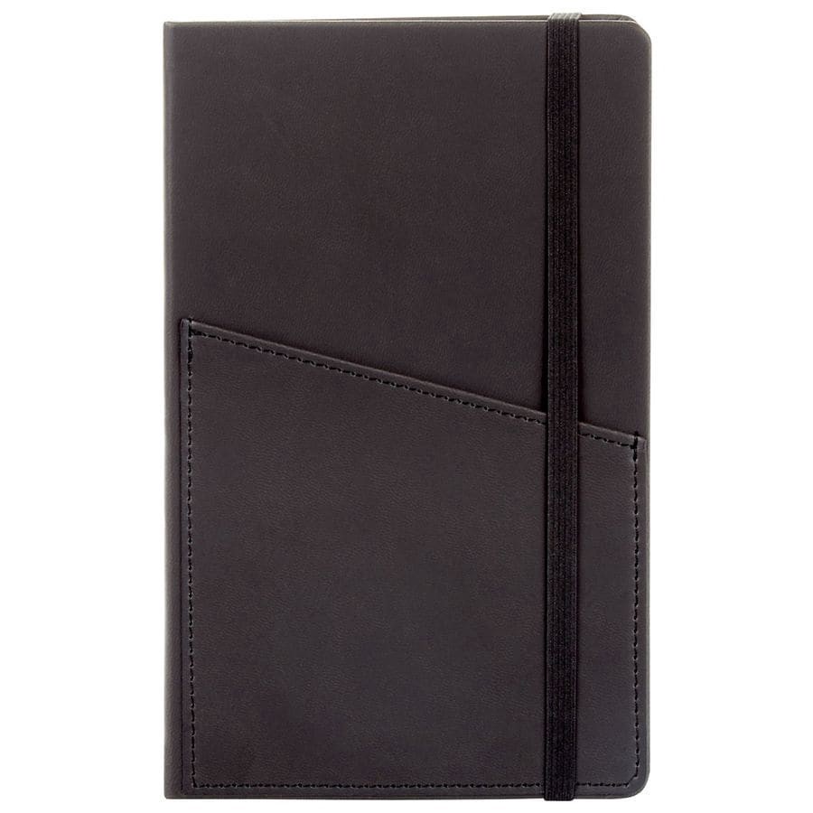 slide 1 of 2, Modern Expressions Medium Leatherette Journal with Pocket, 1 ct