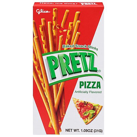 slide 1 of 1, Glico Pretzel Pizza- 1.09 oz, 1.09 oz