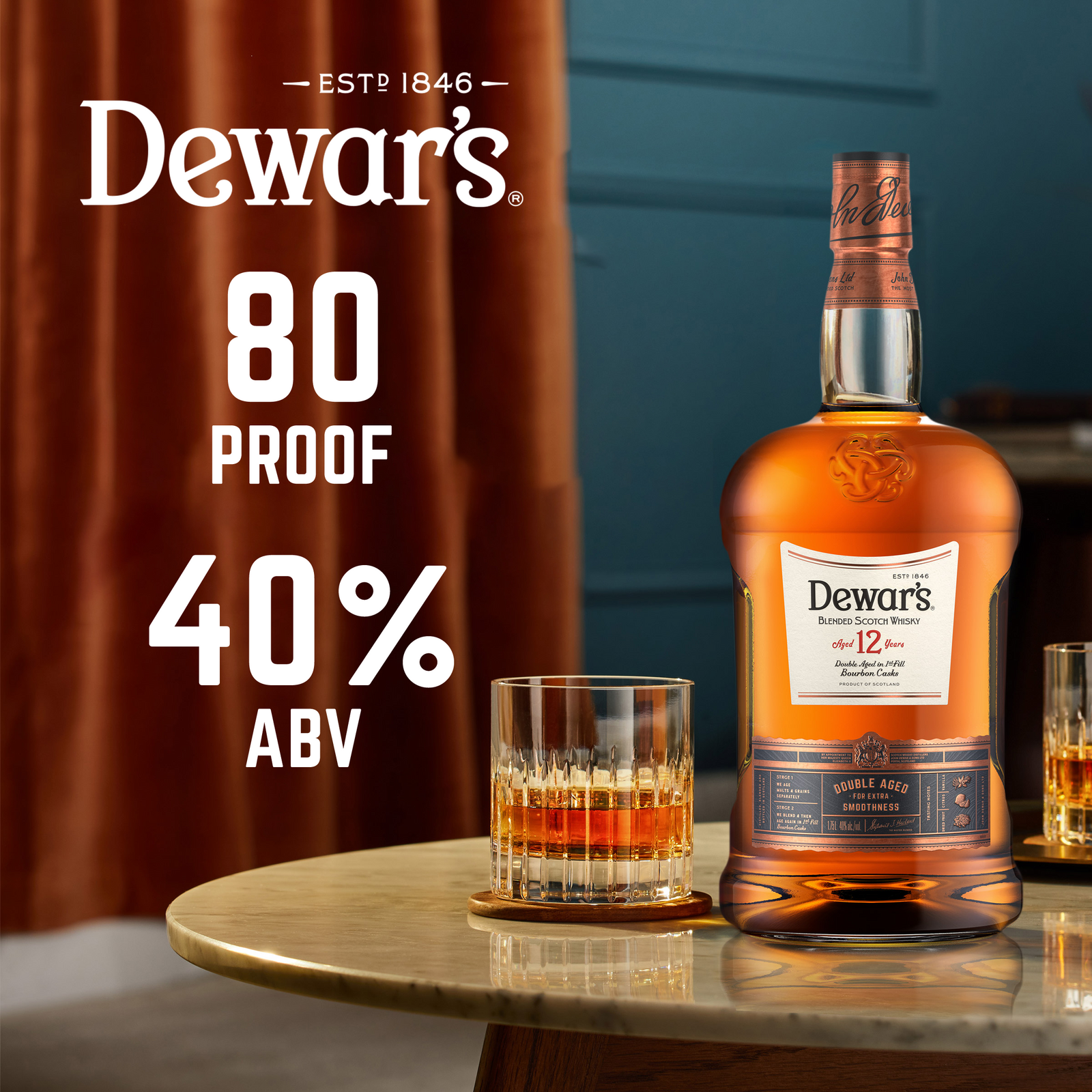 slide 5 of 5, Dewar's Dewars Scotch, 1.75 liter