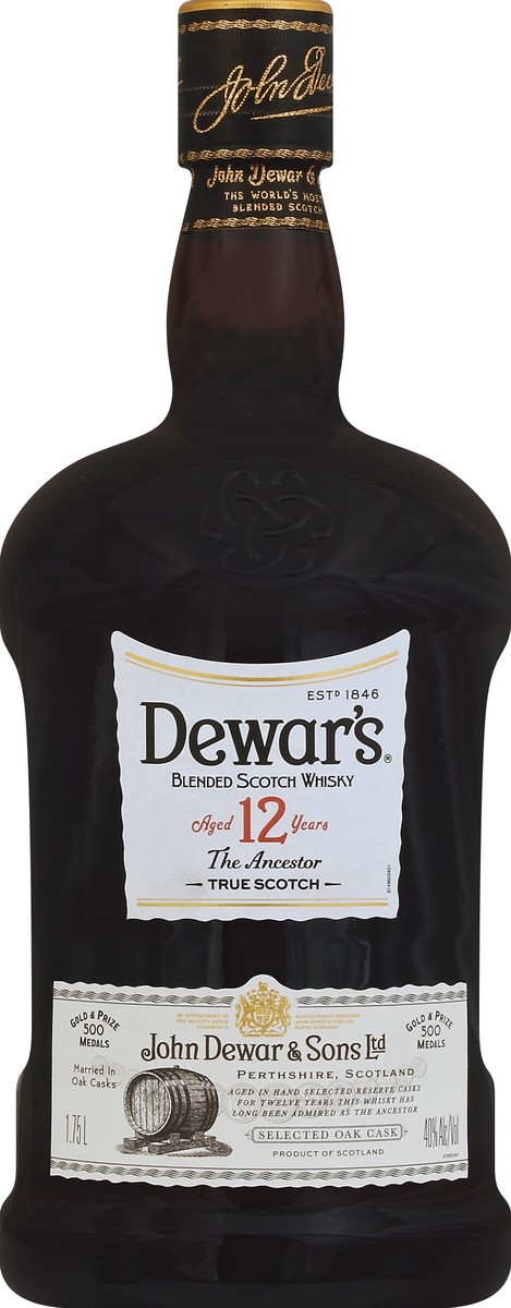 slide 1 of 5, Dewar's Whisky 1.75 lt, 1.75 liter