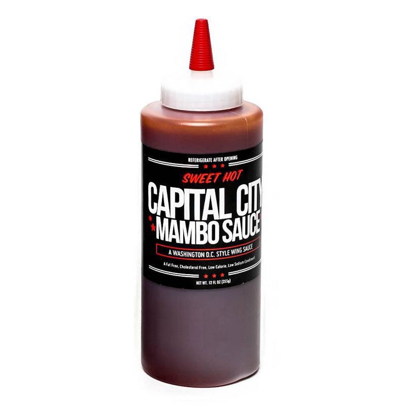 slide 1 of 3, Capital City Sweet Hot Mambo Sauce - 12oz, 12 oz