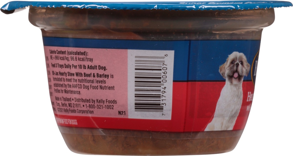 slide 8 of 10, Bil-Jac Super Premium Hearty Stew with Beef & Barley Food for Dogs 3.5 oz, 3.50 oz
