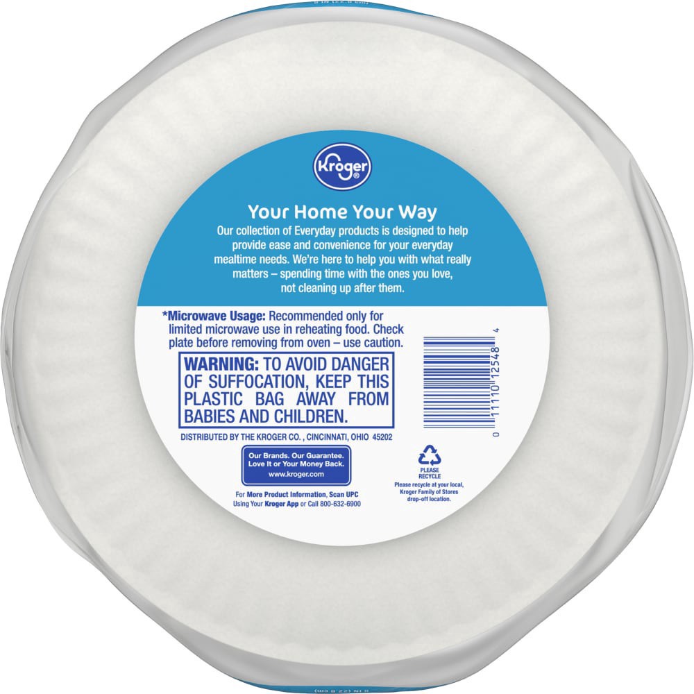 slide 4 of 5, Kroger Everyday Paper Plates, 300 ct