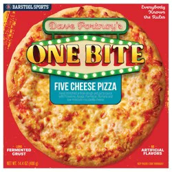 One Bite 5 Cheese Frozen Pizza