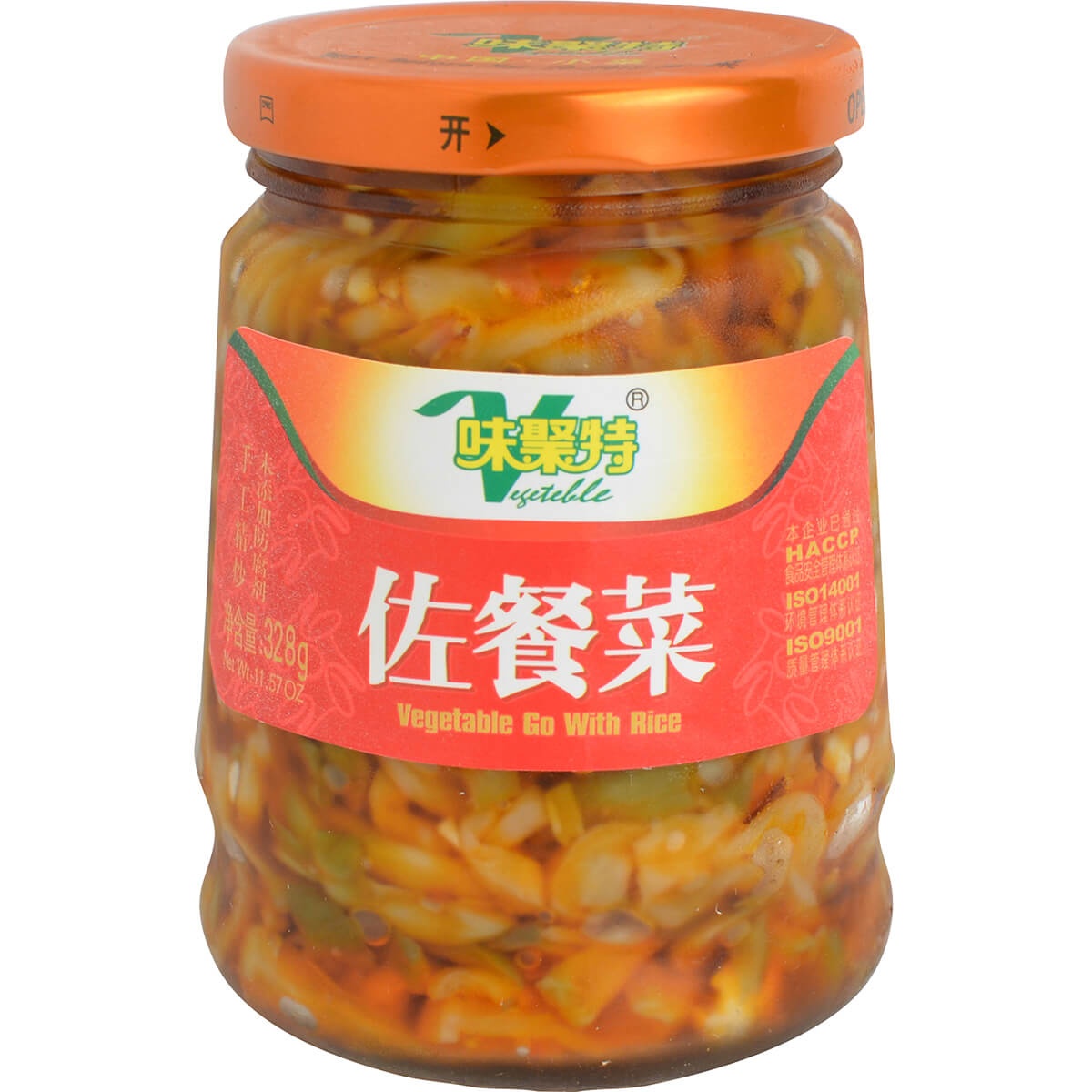 slide 1 of 1, Wei Ju Te Jar Vegetable Go with Rice, 328 gram