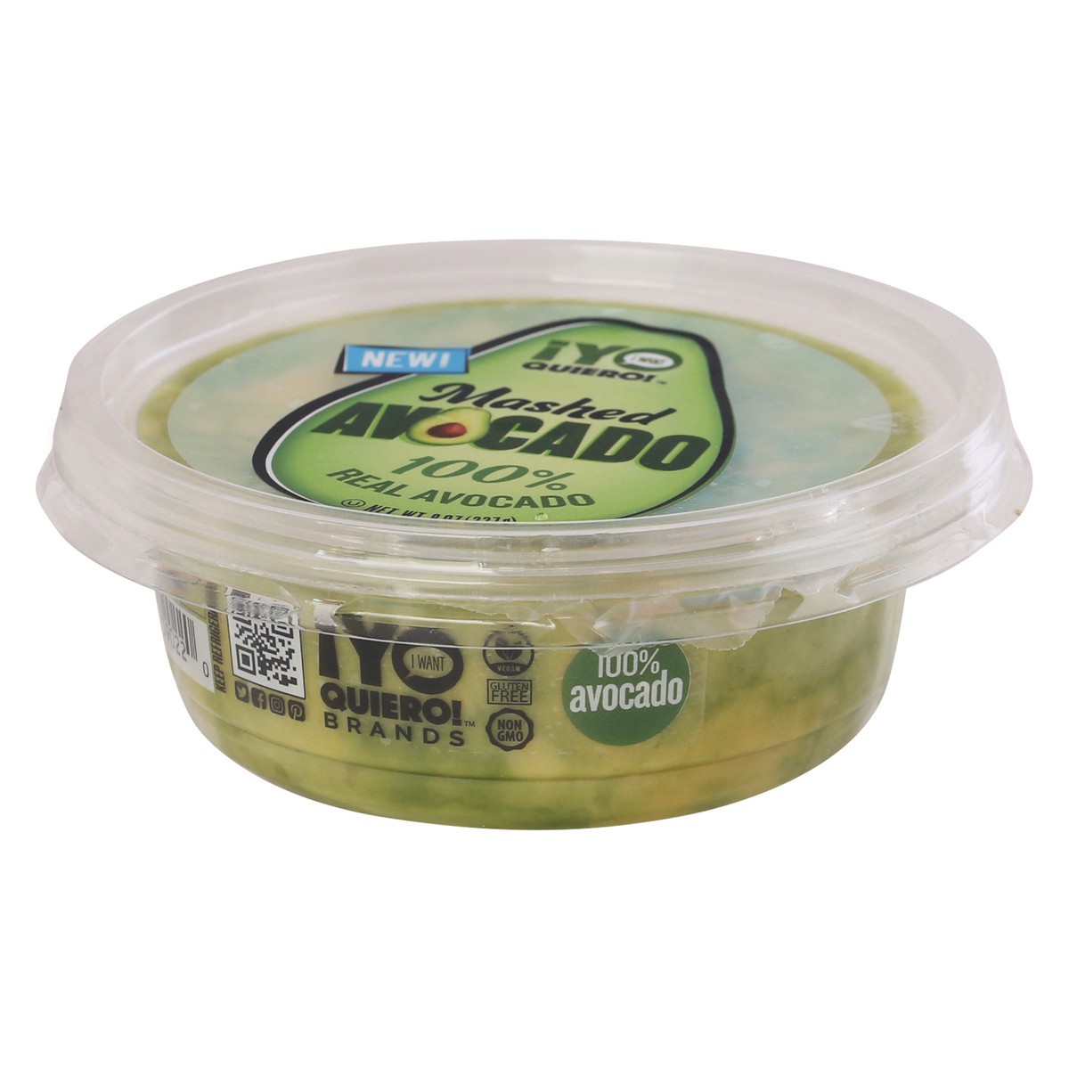 slide 8 of 13, ¡Yo Quiero! Mashed Avocado 8 oz, 8 oz