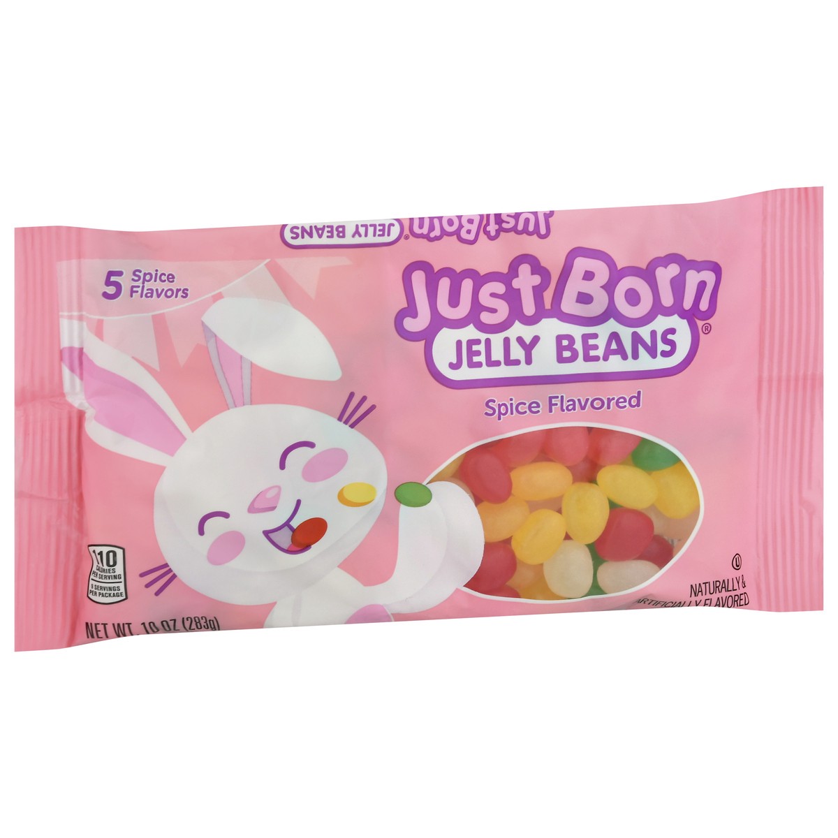 slide 3 of 13, Just Born Spice Flavored Jelly Beans 10 oz, 10 oz
