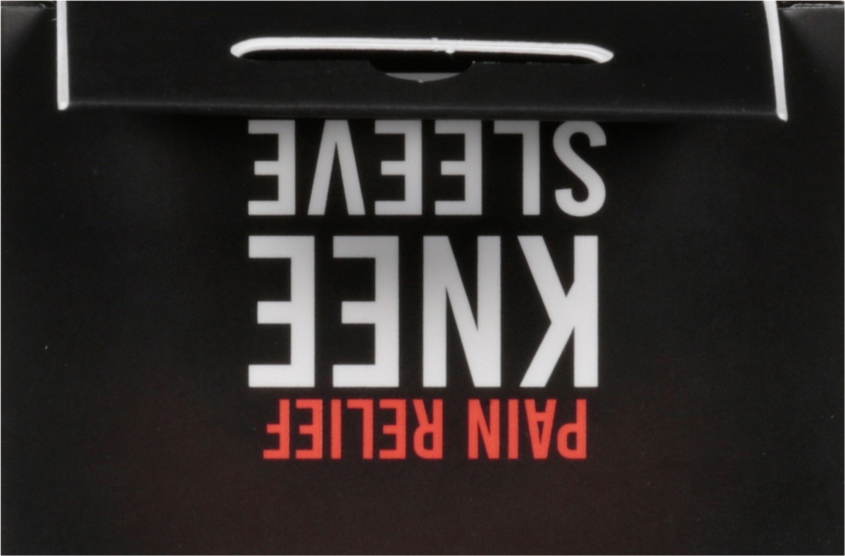 slide 3 of 12, Nufabrx Black Medicine Infused Knee Sleeve One Size Fits Most 1 ea, 1 ct