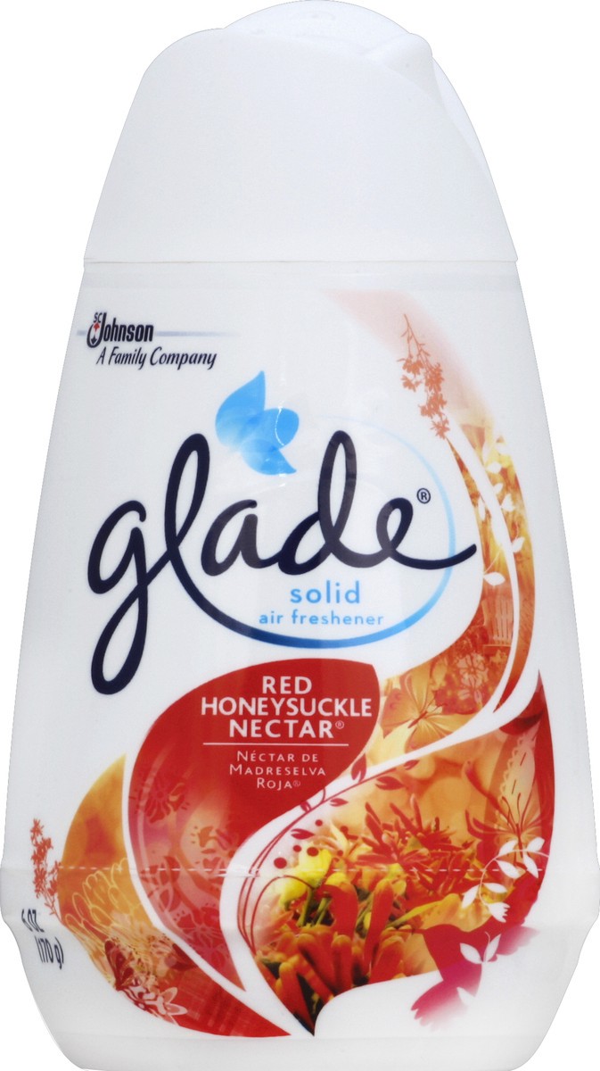 slide 2 of 2, Glade Red Honeysuckle Nectar Scent Solid Air Freshener, 6 oz
