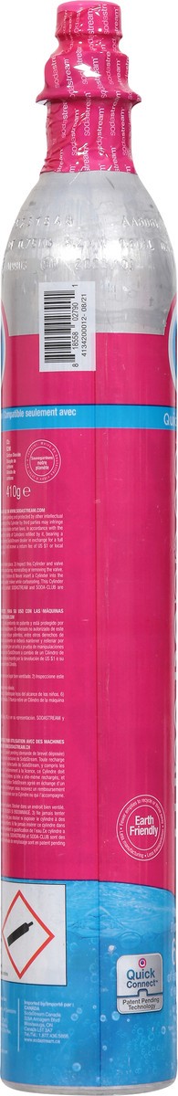 slide 8 of 9, SodaStream CO2 Cylinder 410 g, 410 g