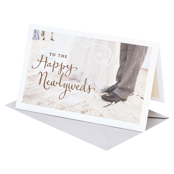 slide 1 of 1, American Greetings Wedding Card (Happy Newlyweds), 1 ct