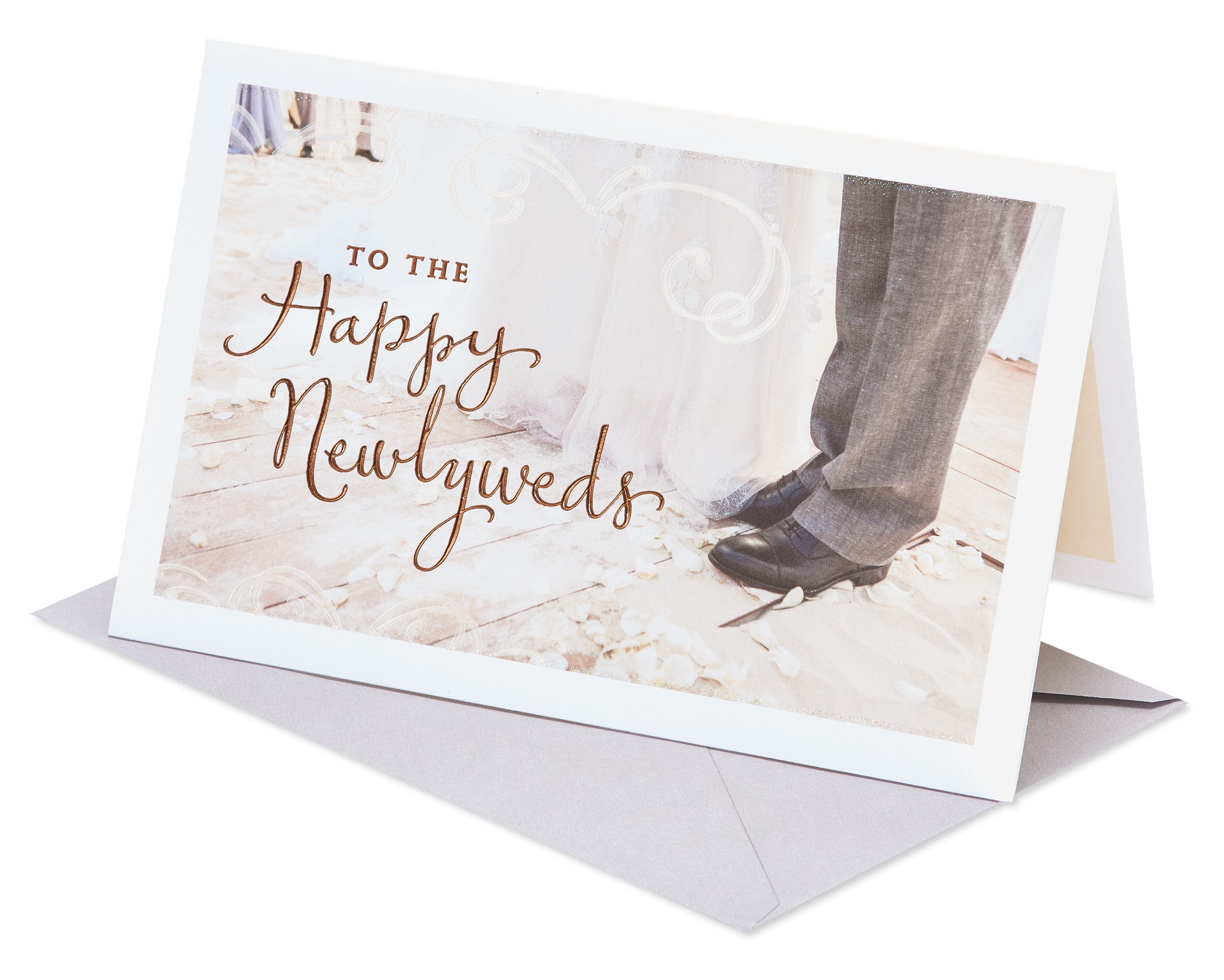 slide 1 of 9, Carlton Cards American Greetings Wedding Card (Happy Newlyweds), 1 ct