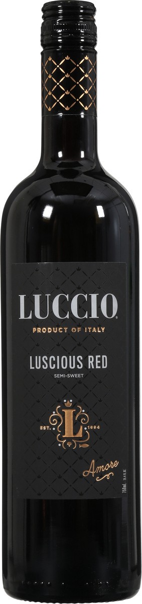 slide 7 of 9, Luccio Luscious Red, 750 ml