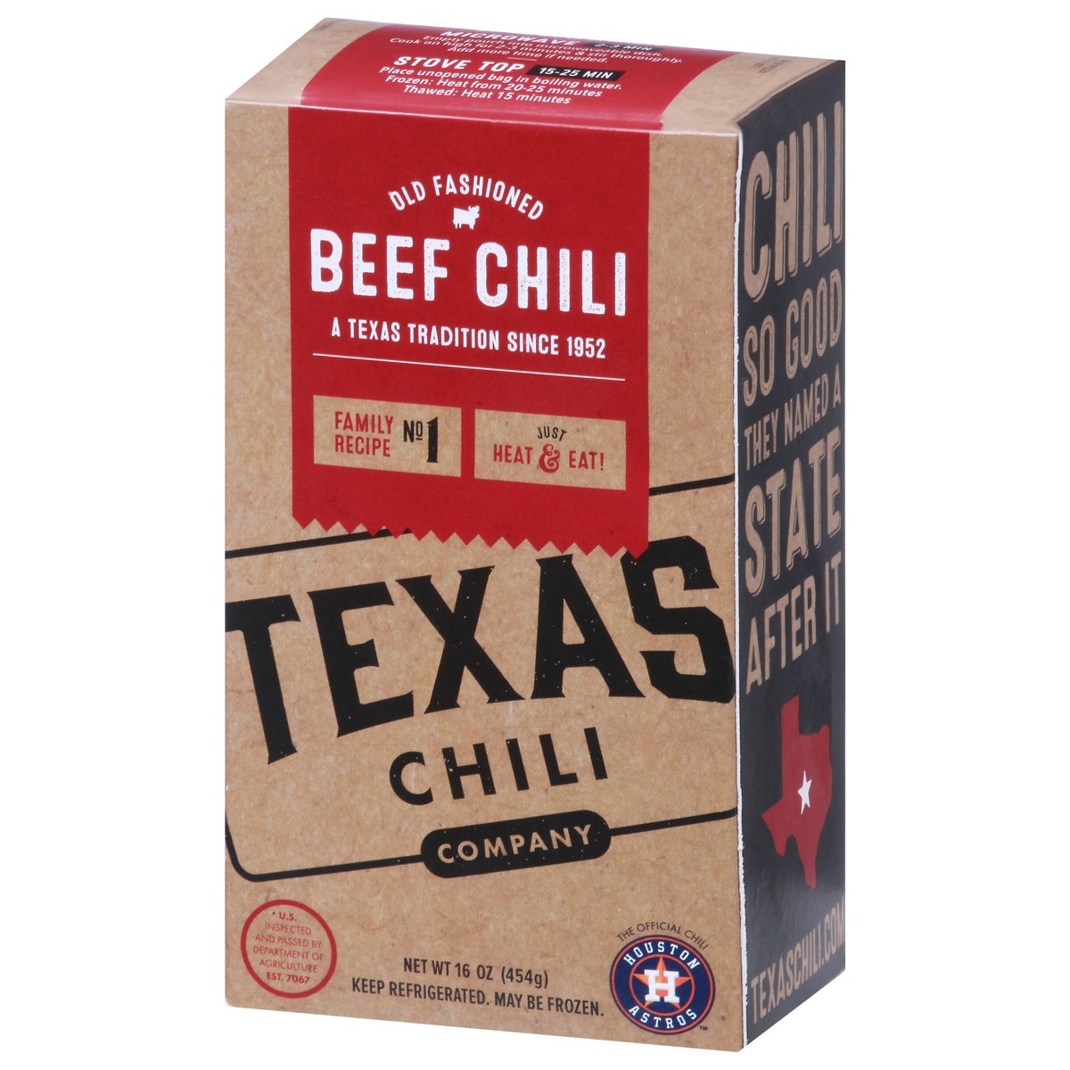 slide 5 of 9, Texas Chili Company Old Fashioned Beef Chili 16 oz, 16 oz