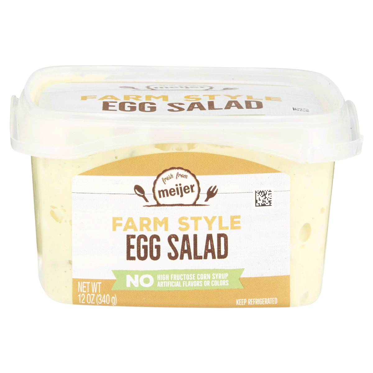 slide 1 of 1, Meijer Egg Salad Spread, 12 oz