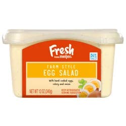 Fresh from Meijer Farm Style Egg Salad, 12 oz