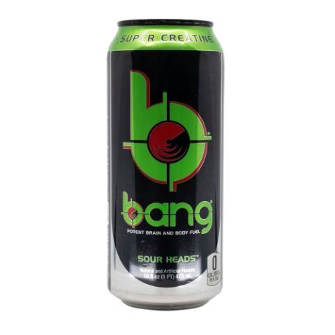 slide 1 of 1, Bang Energy Sour Heads - Case, 1 ct