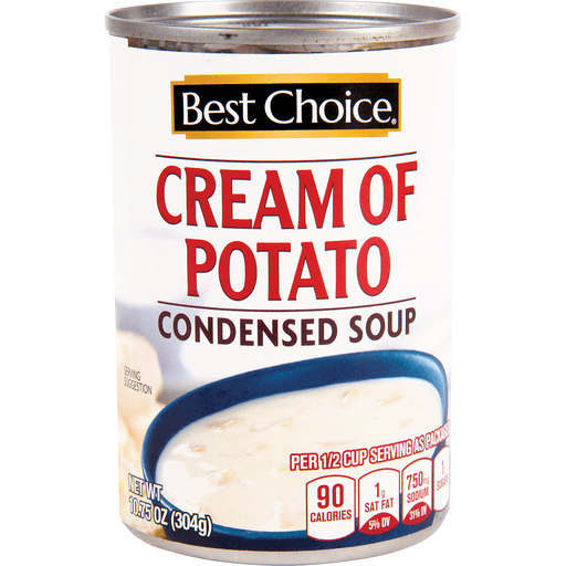 slide 1 of 1, Best Choice Cream of Potato Condensed Soup, 10.75 oz