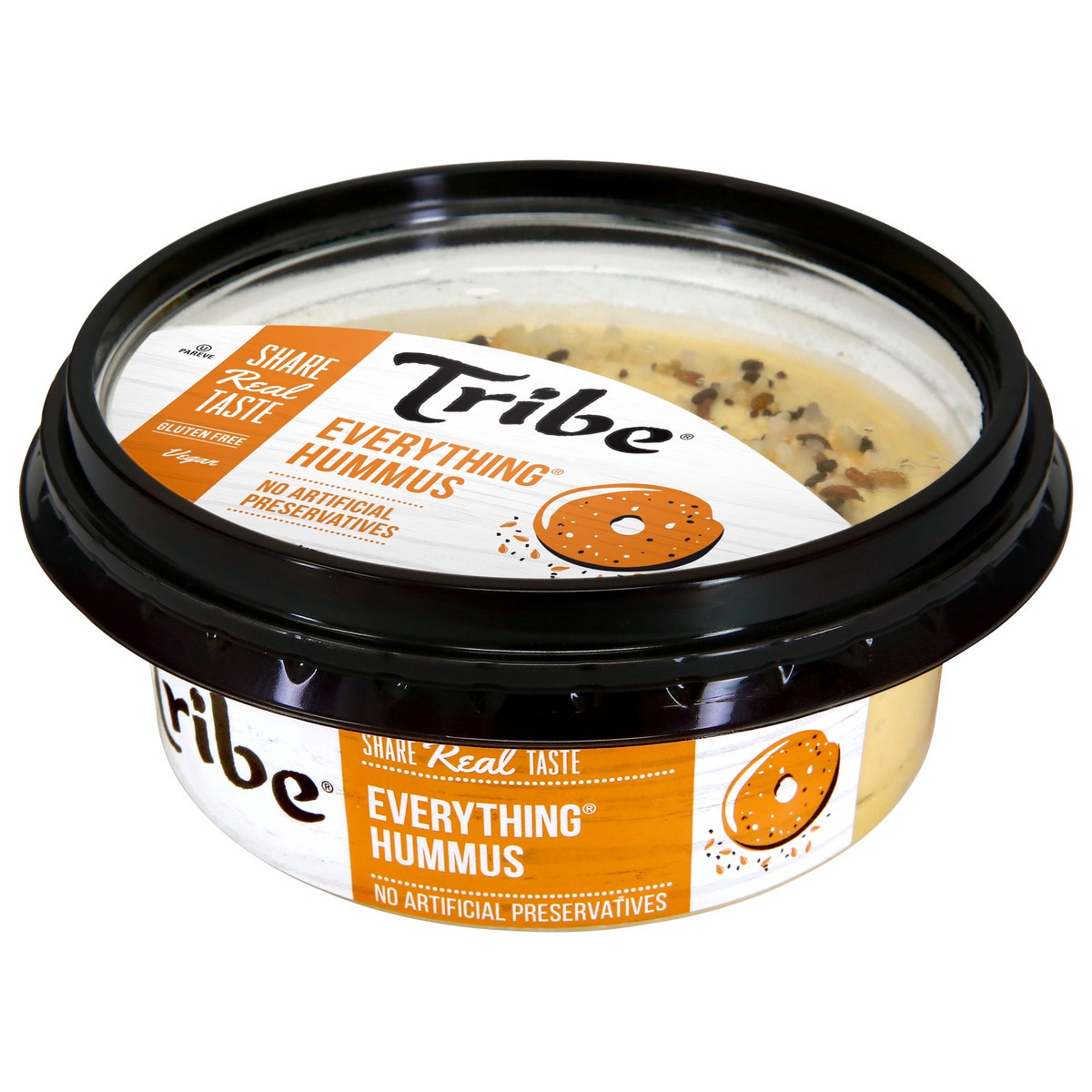 slide 3 of 9, Tribe Everything Hummus, 8 oz