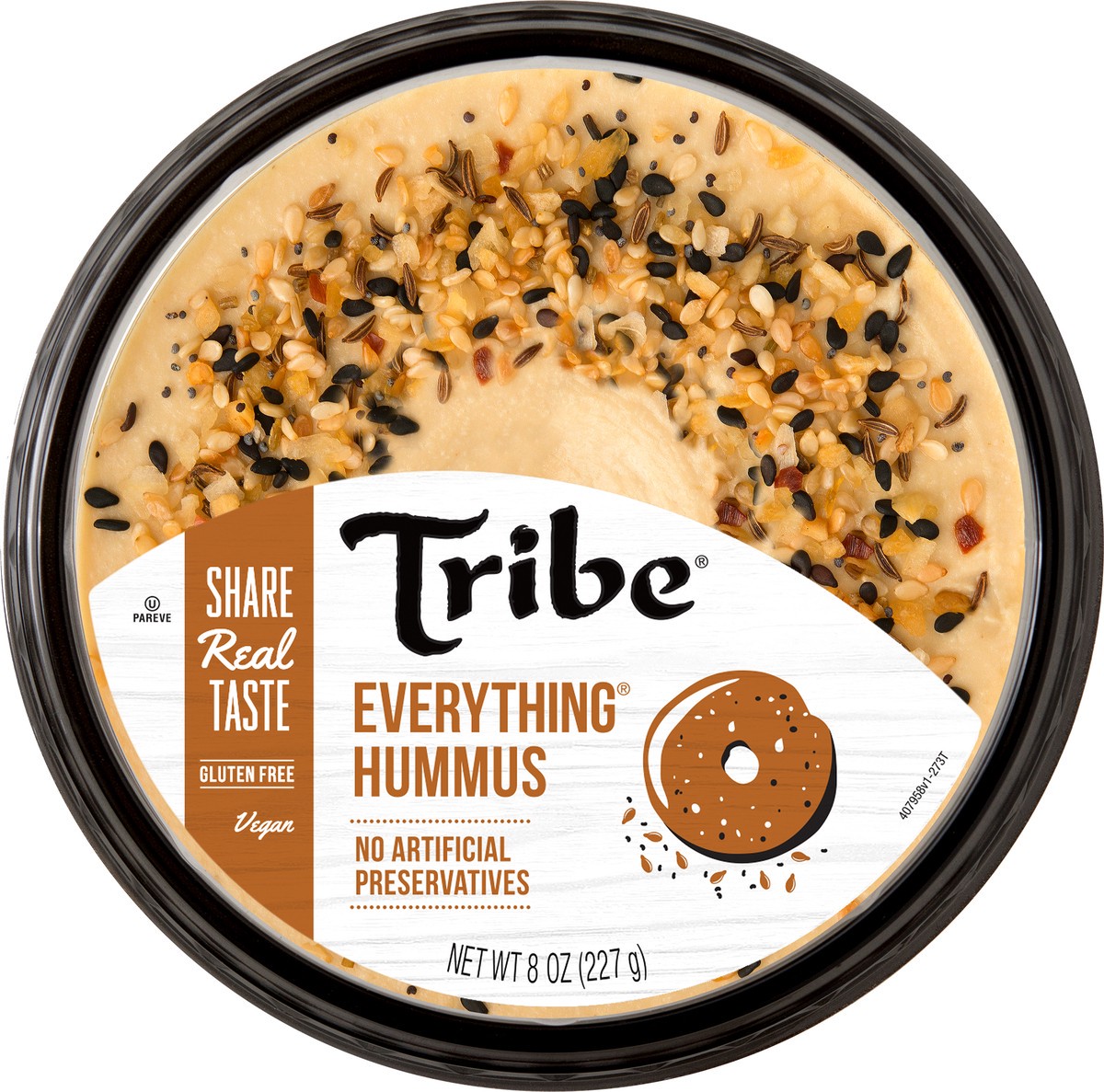 slide 8 of 9, Tribe Everything Hummus, 8 oz