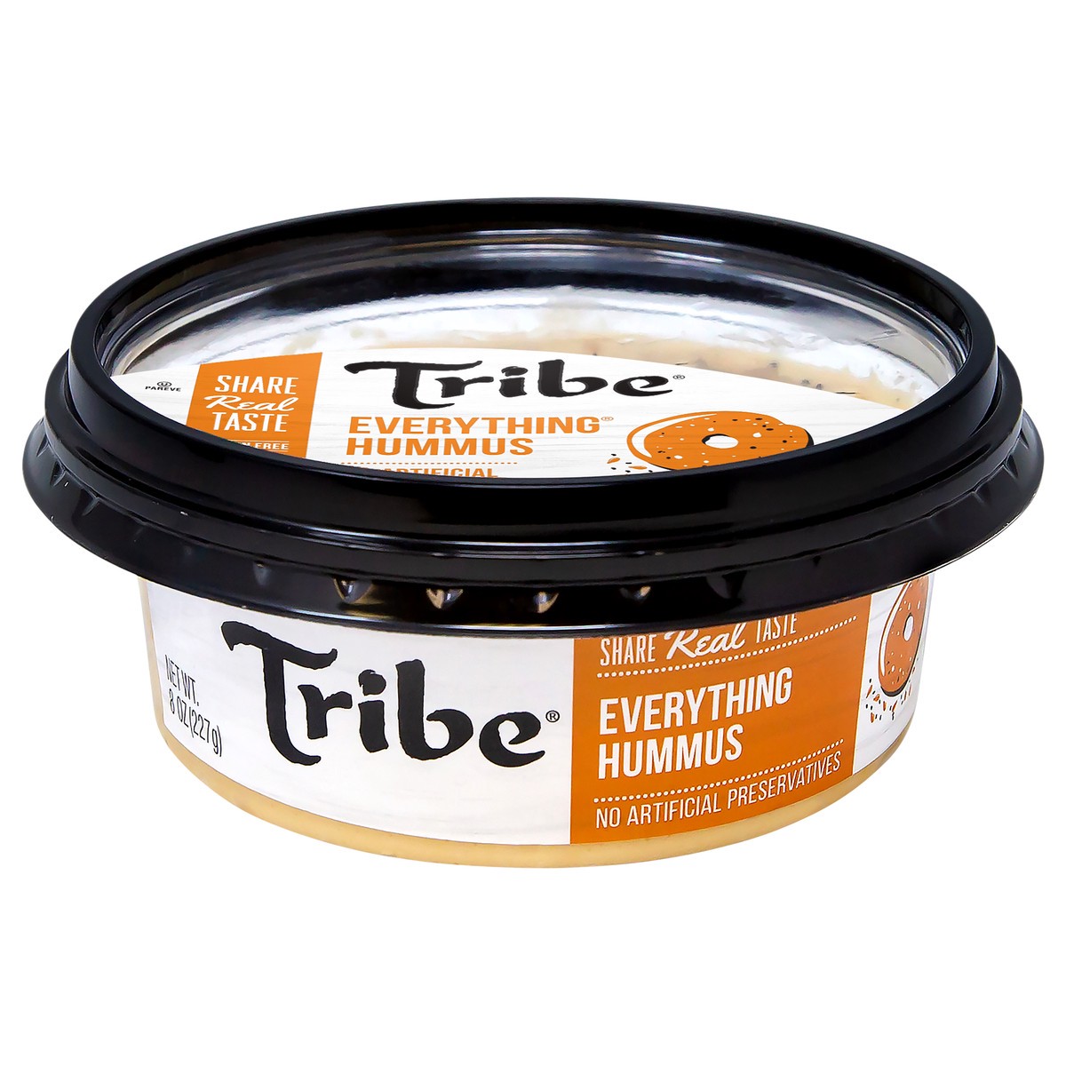 slide 1 of 9, Tribe Everything Hummus, 8 oz