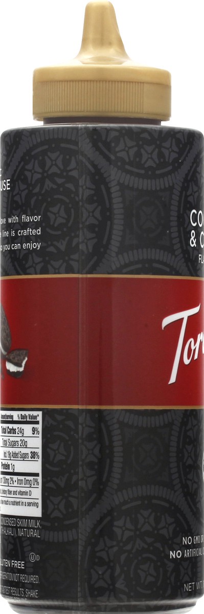 slide 7 of 10, Torani Sauce Puremade Cookies & Cream Flavored, 16.5 oz