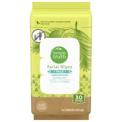 Simple Truth Facial Wipes 30 ea