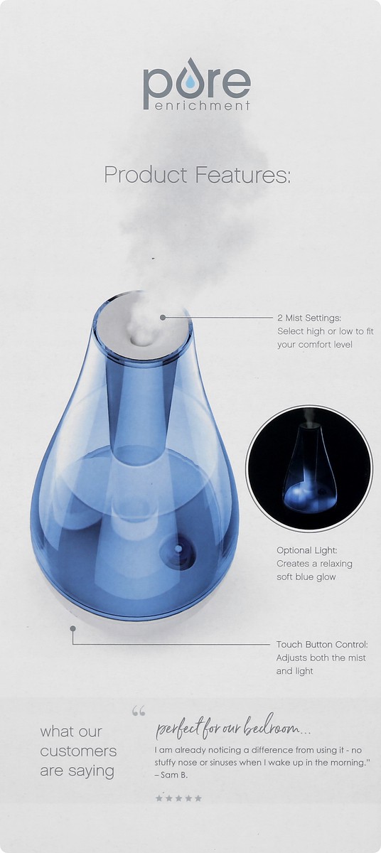 slide 2 of 11, Pure Enrichment Mistaire Studio Humidifier 1 ea, 1 ct