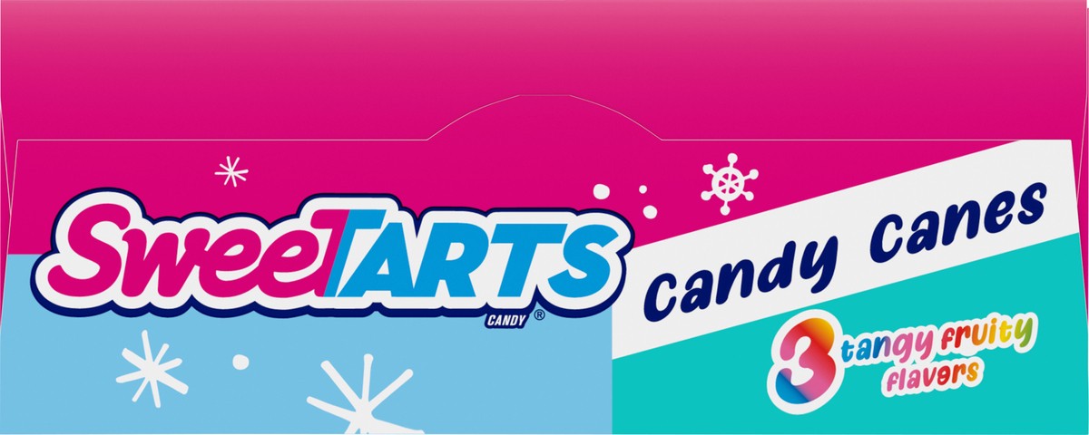slide 12 of 15, SweeTARTS 3 Tangy Fruity Flavors Candy Canes 12 ea, 12 ct