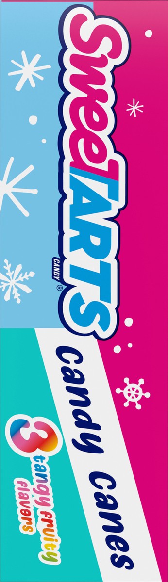 slide 5 of 15, SweeTARTS 3 Tangy Fruity Flavors Candy Canes 12 ea, 12 ct