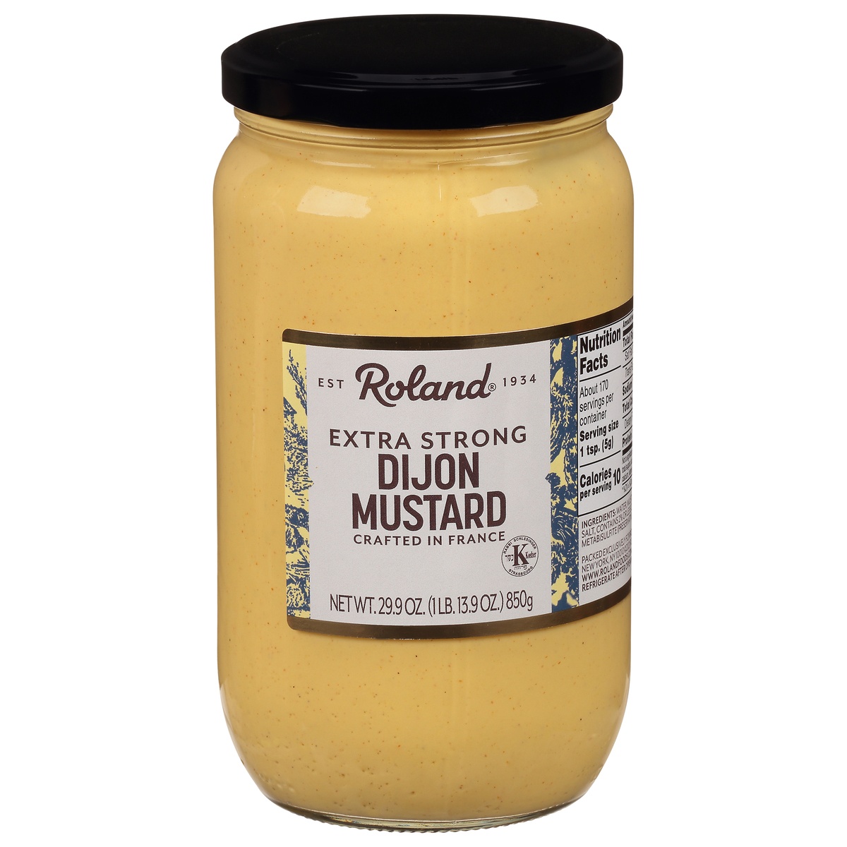 slide 1 of 1, Roland Mustard Dijon, 29.9 oz