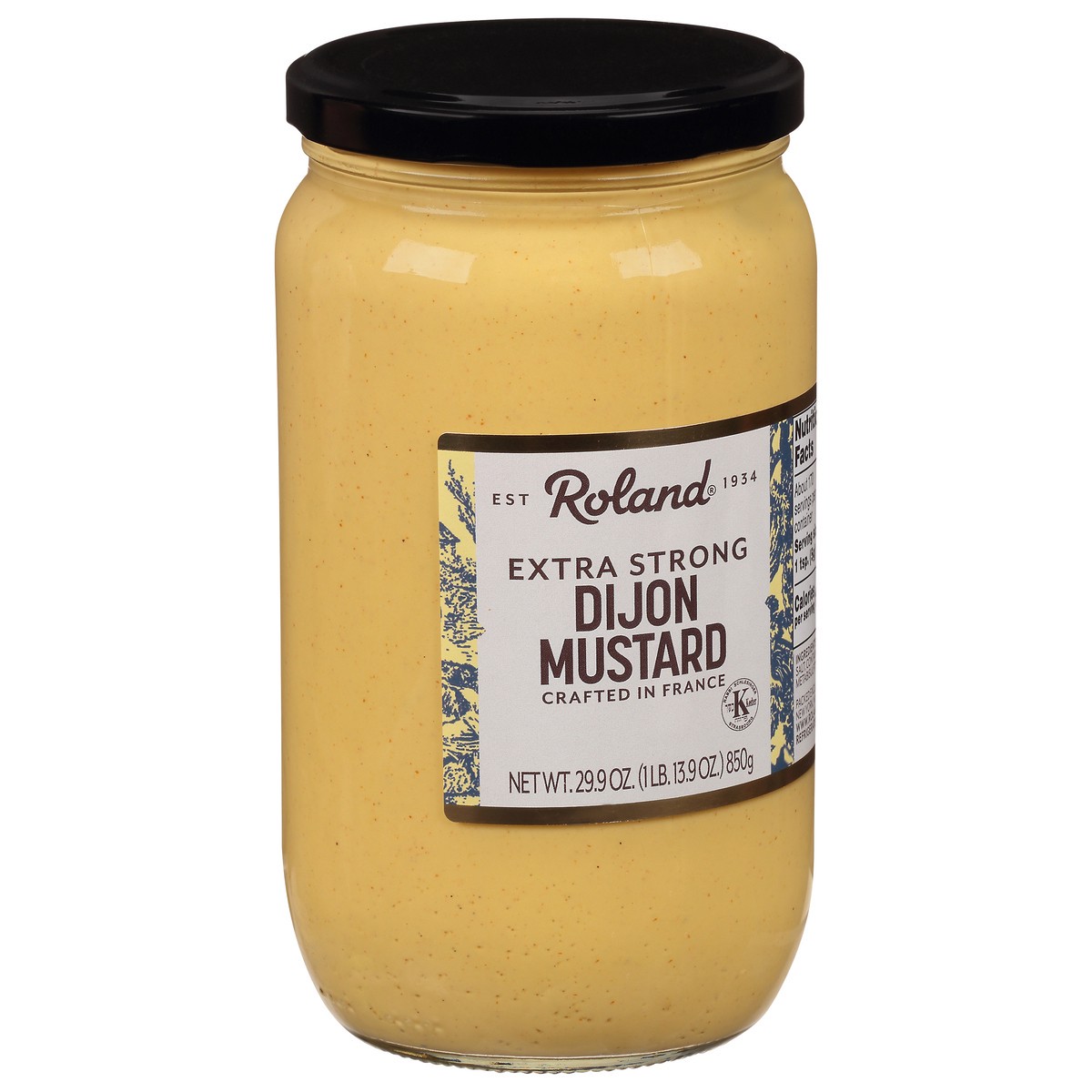 slide 11 of 14, Roland Extra Strong Dijon Mustard 29.9 oz, 29.9 oz