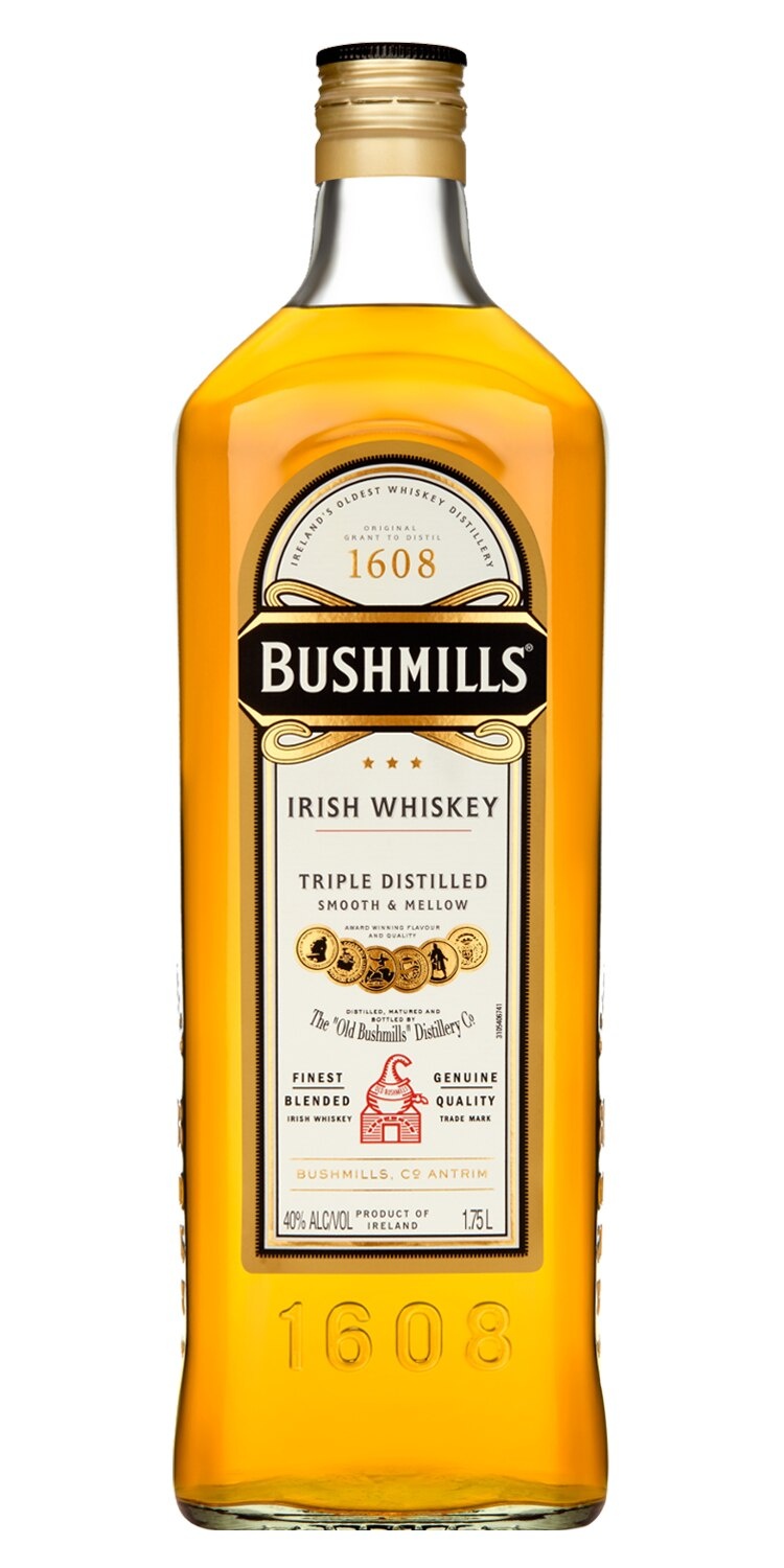 slide 1 of 1, Old Bushmills Original Irish Whiskey, 1.75 liter