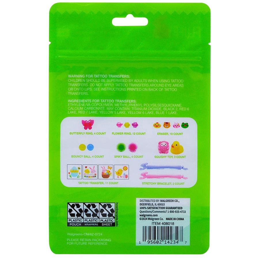 slide 2 of 2, Happy Go Fluffy Easter Egg Filler Pack, 50 ct