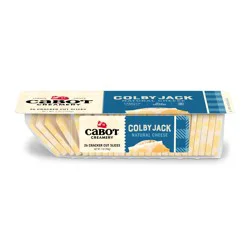 Cabot Creamery Colby Jack Cheese Cracker Cuts 7 oz