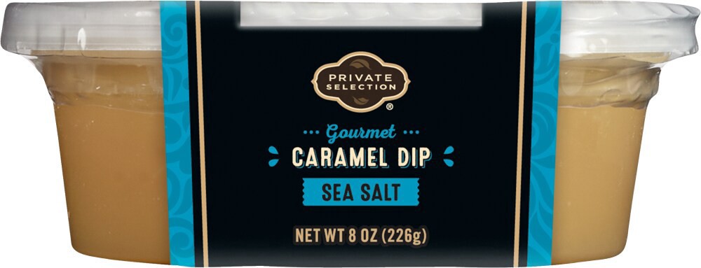 slide 3 of 3, Private Selection Gourmet Sea Salt Caramel Dip, 8 oz