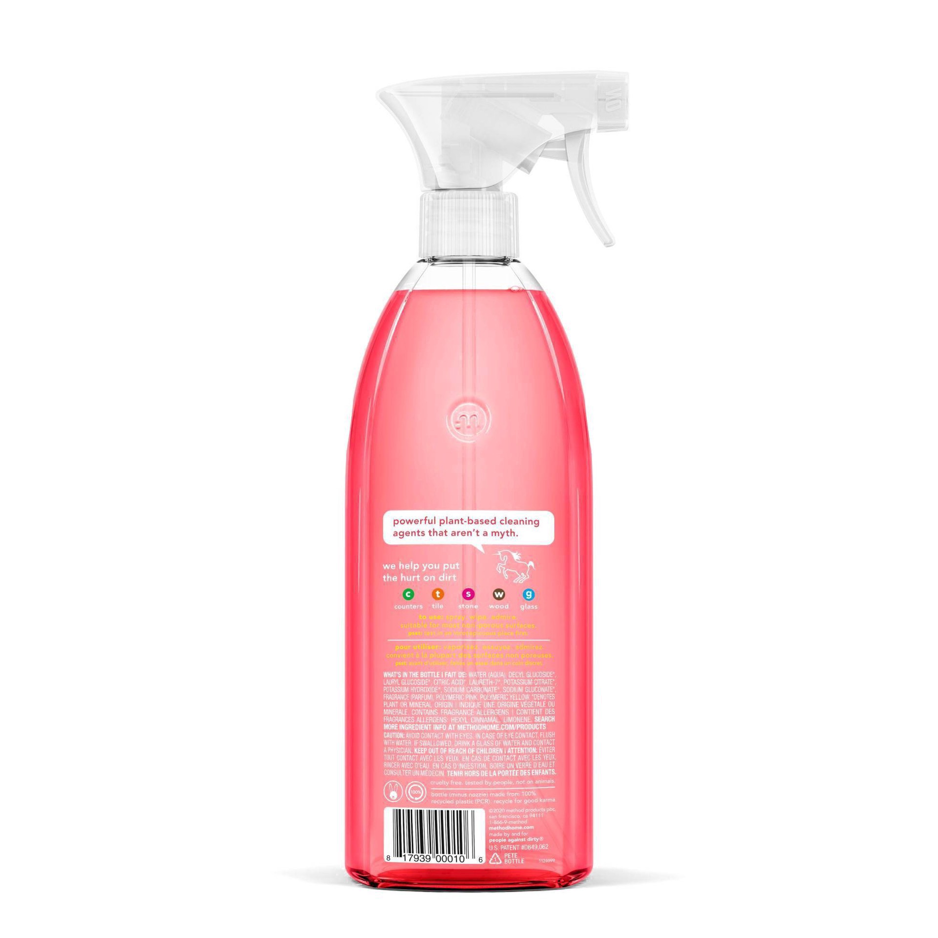 slide 58 of 66, method Pink Grapefruit All Purpose Surface Spray - 28 fl oz, 28 fl oz