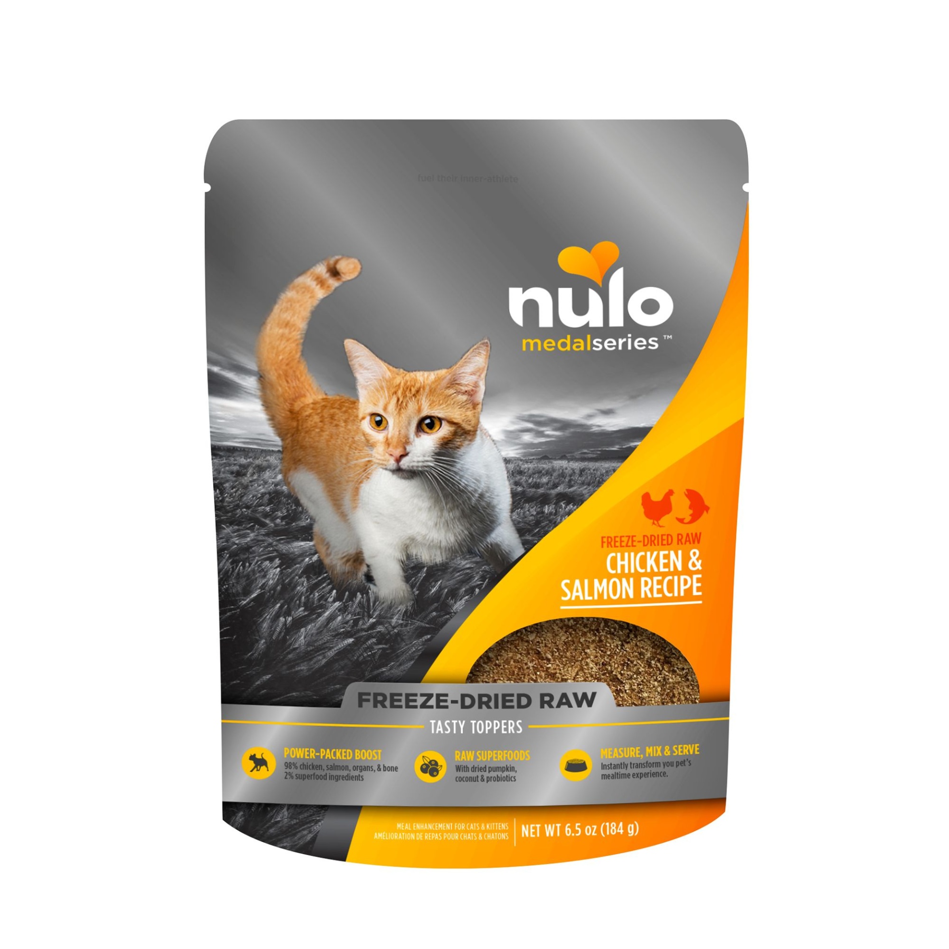 slide 1 of 1, Nulo MedalSeries Dry Cat Food Topper - , Chicken & Salmon, 6.5 oz