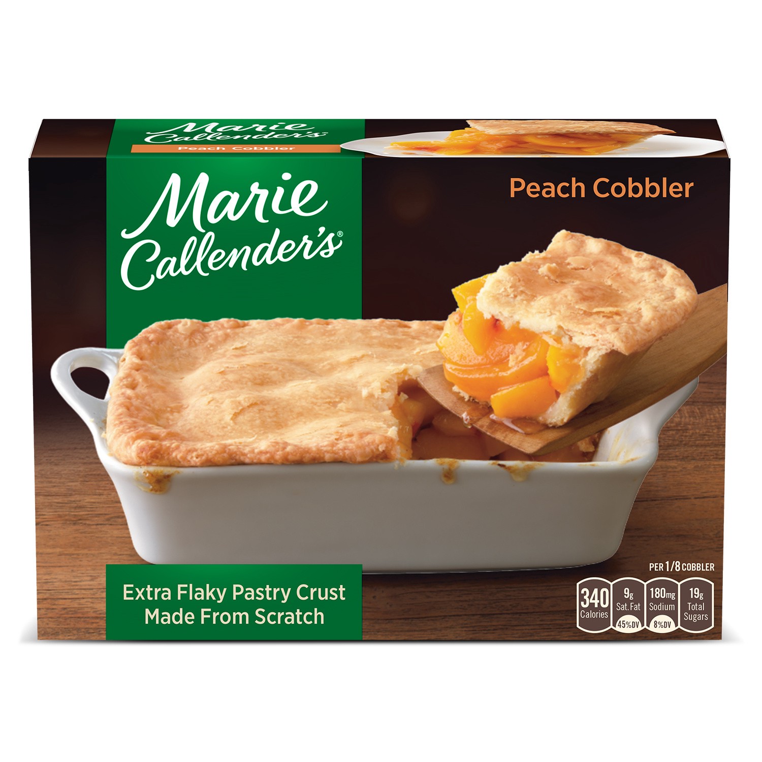 slide 1 of 4, Marie Callender's Peach Cobbler 32 oz, 32 oz