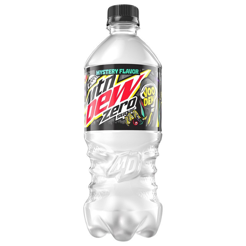 slide 1 of 1, Mtn Dew Voo Dew Zero, 20 oz