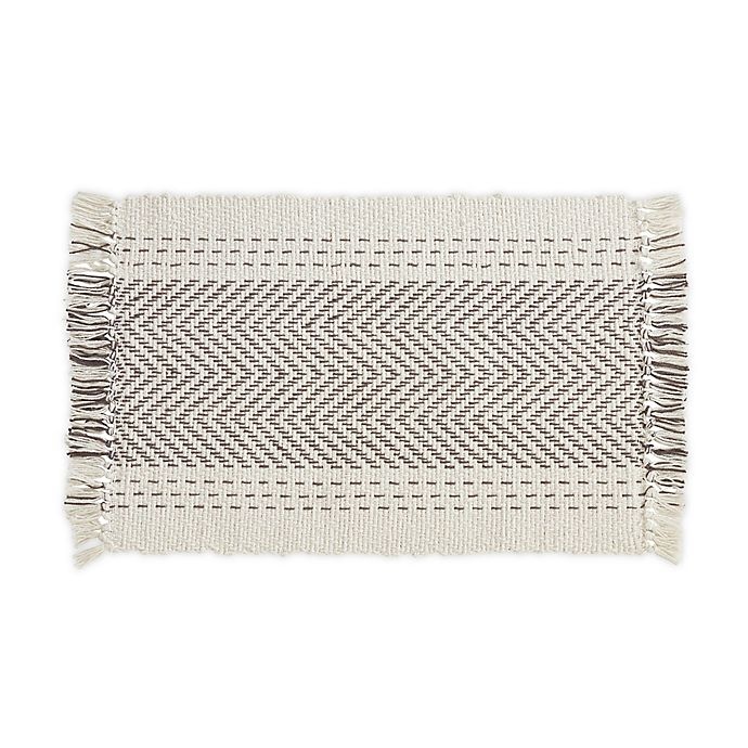 slide 1 of 1, Saro Lifestyle Kantha Placemats - Grey, 4 ct